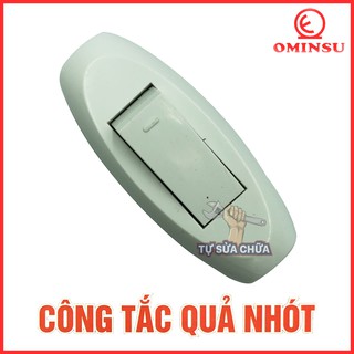 Công tắc quả nhót Ominsu QN2T loại cực kẹp 5A-250V dễ đấu, lỗ đồng dẫn điện tốt, vỏ nhựa chống vỡ