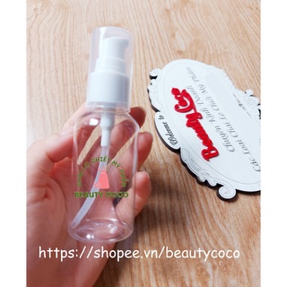 Chai Ấn Xịt Giọt Phun Sương Nắp Bật 70ml