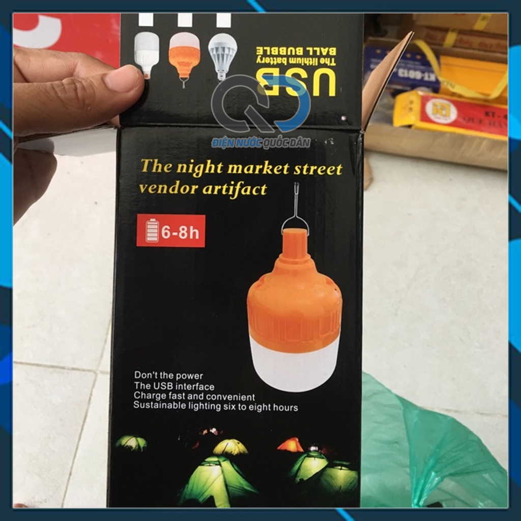 Bóng đèn Led sạc tích điện siêu sáng siêu bền - Công suất 50W-80W