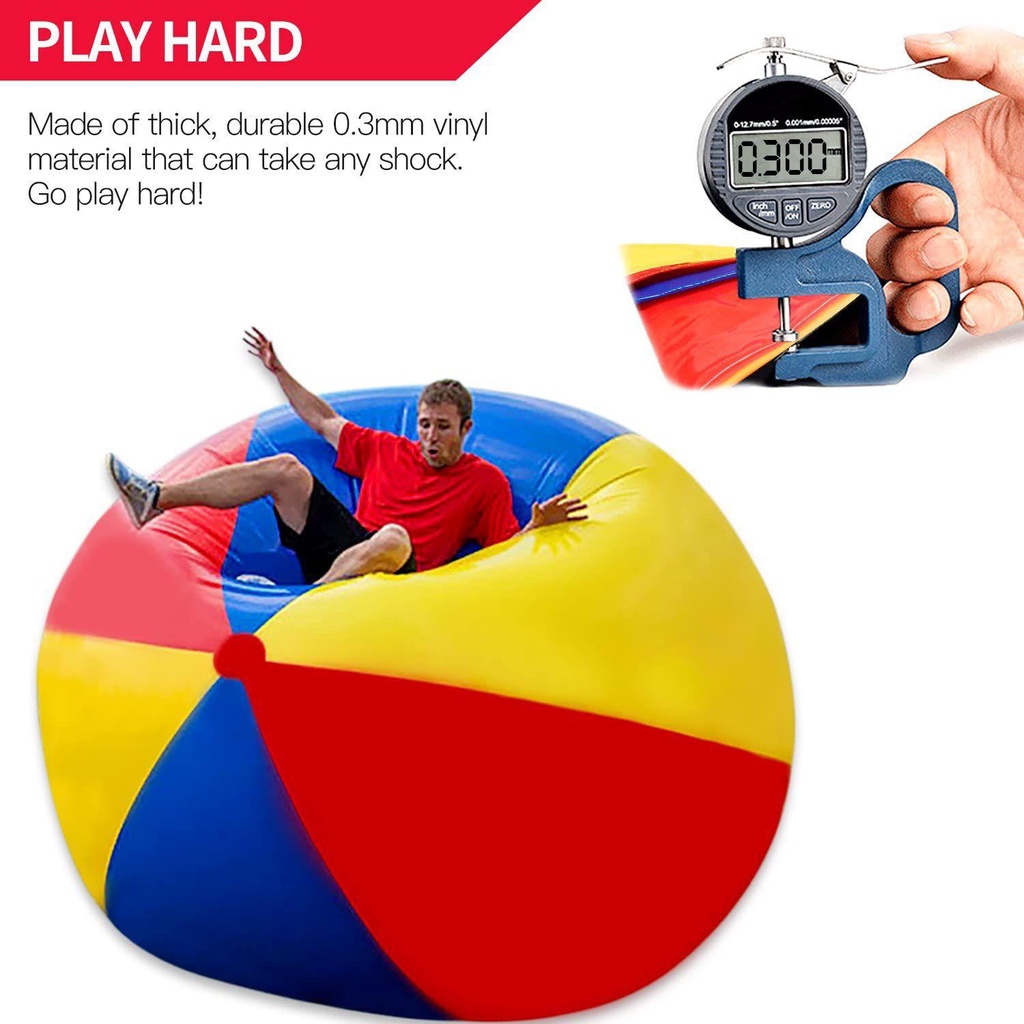BEBETTERM Bong Bóng Bơm Hơi 100 / 150cm Nhiều Màu Sắc Dùng Để Trang Trí Bữa Tiệc Dành Cho Các Bé