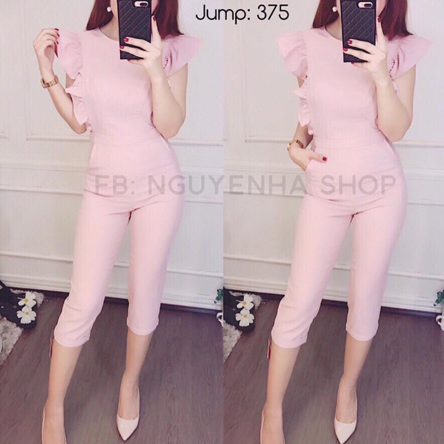Jumpsuit cánh tiên kèm bra