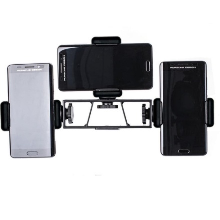 Khung gắn nhiều điện thoại, thiết bị lên tripod
