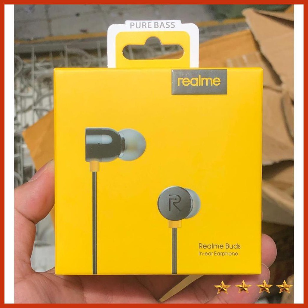 Tai Nghe Nhét Tai Realme Ma10 Màu Đen / Trắng Chất Lượng Cao | BigBuy360 - bigbuy360.vn