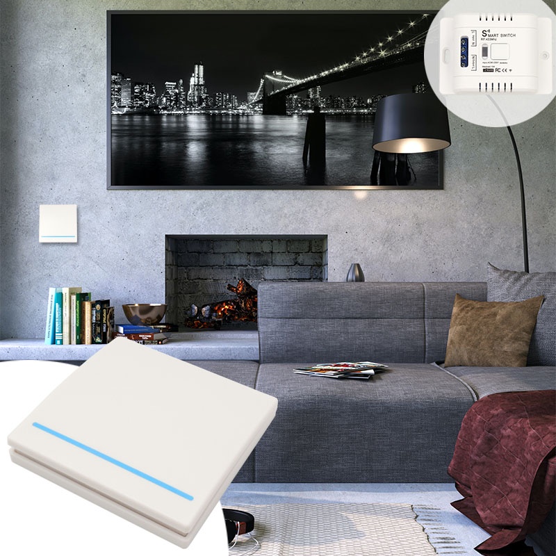 Công tắc rơ le điều khiển từ xa không dây DIESE 433Mhz AC 90V ~ 250V RF thích hợp cho đèn LED/ bóng đèn