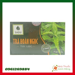 Trà túi lọc Hoàn ngọc- Giúp giải độc gan, thanh nhiệt cơ thể.- Hộp 20 gói
