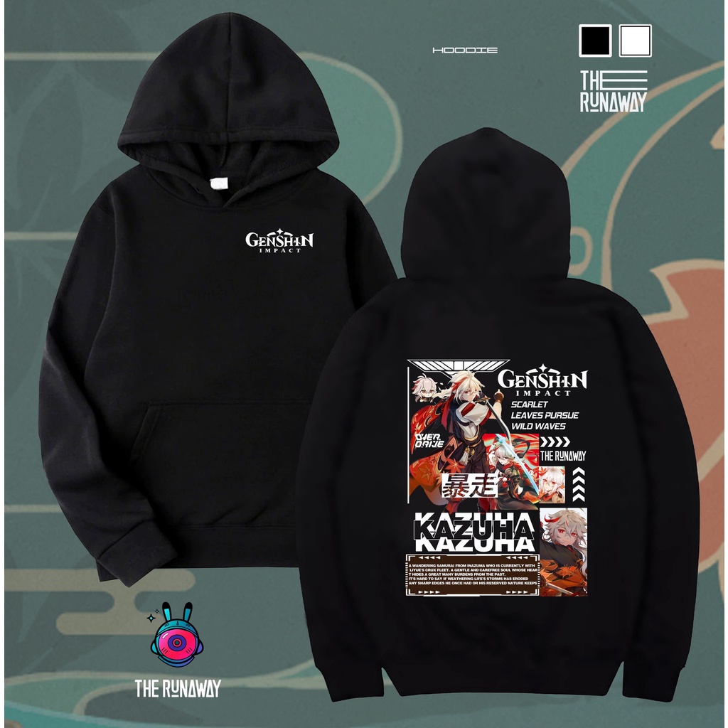 Áo Hoodie Genshin Impact: Kazuha Nam / Nữ by The Runaway