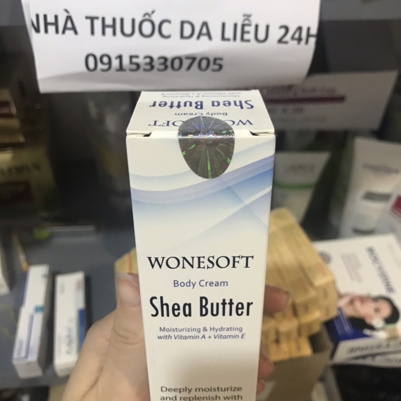 Kem dưỡng ẩm WONESOFT body cream shea butter