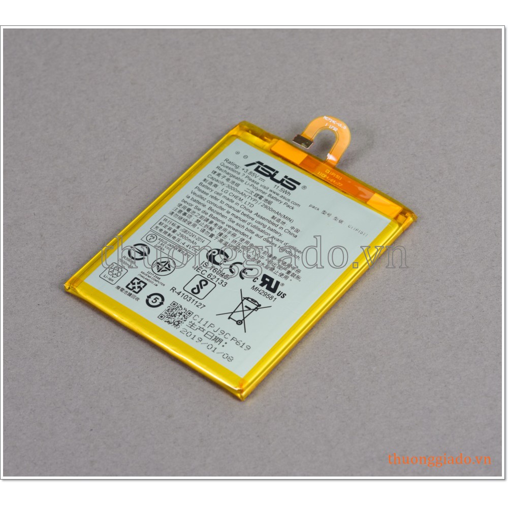 Thay pin Asus Zenfone 3 (5.5") ZE552KL (C11P1511) cuống cáp pin ở giữa