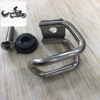 Móc Treo Đồ Chữ U Inox Gắn Xe Máy