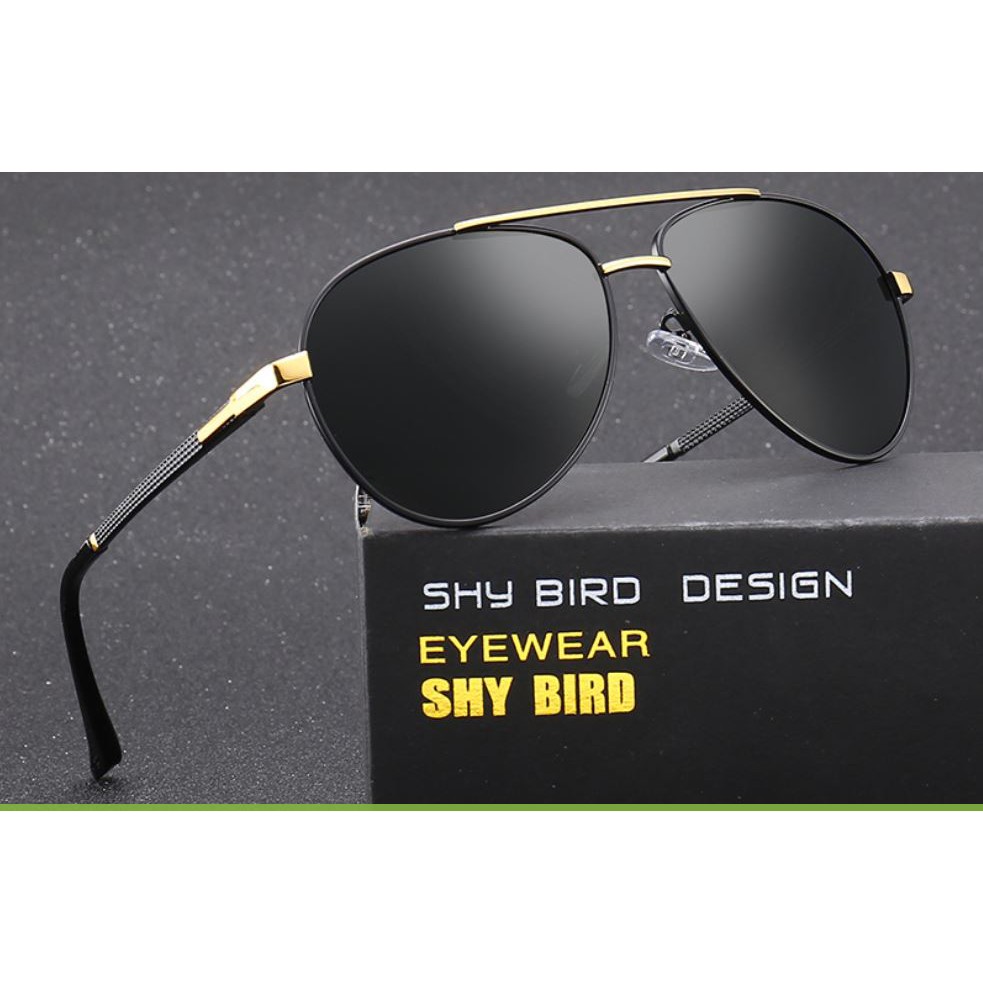 Kính mát nam Shy Bird 1001 cao cấp