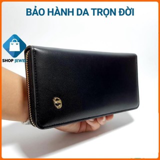 tuan69 Ví Da Nữ Cầm Tay, Bóp Cầm Tay Nữ Da PU Nhiều Ngăn tuan69