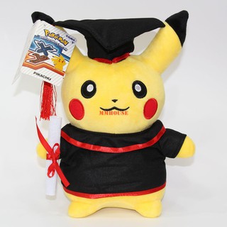 Gấu bông Pikachu tốt nghiệp 28cm dễ thương