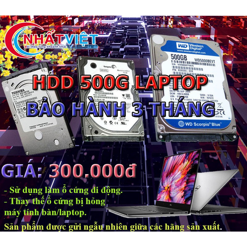 HDD 500G LAPTOP THÁO MÁY | BigBuy360 - bigbuy360.vn