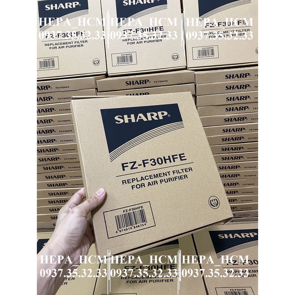 màng lọc hepa lọc kk sharp KC-F30, FP-J30E-A/B/P, FP-F30E, KC-F30EV, FP-GM30E, FP-JM30V, KC-30K, FZ-F30HFE