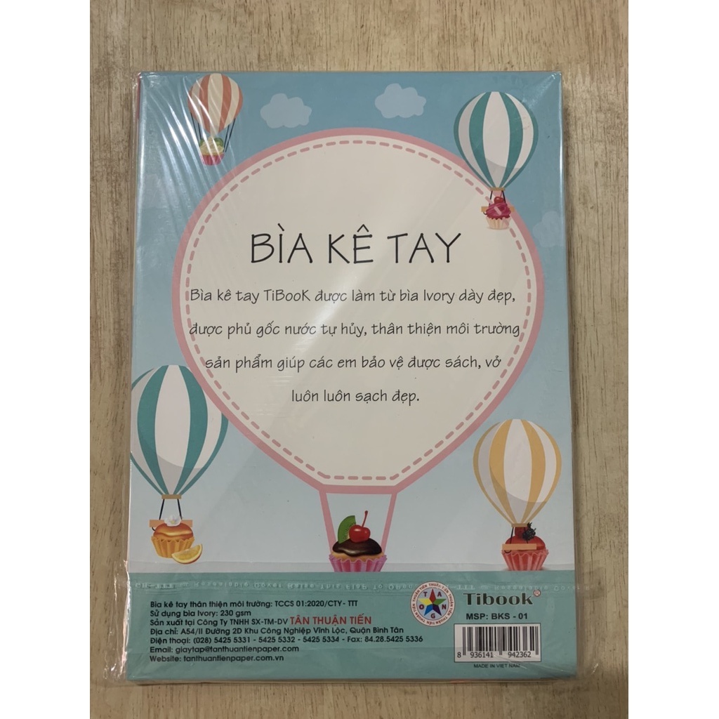 Bìa Kê Tay Sách Tân Thuận Tiến BKS-01