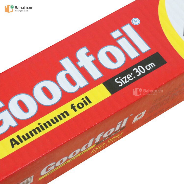 Giấy bạc nướng Goodfoil GF30-75 dài 75m  nặng 1kg rộng 30cm chính hãng công ty THP