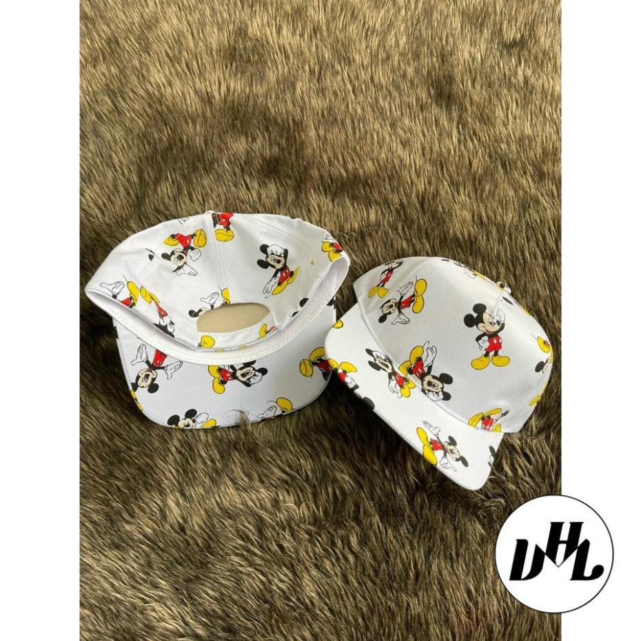 Mũ cho bé (3 đến 6 tuổi), nón trẻ em HIPHOP SNAPBACK MICKEY cho bé vải mịn cao cấp thời trang (Ảnh thật)