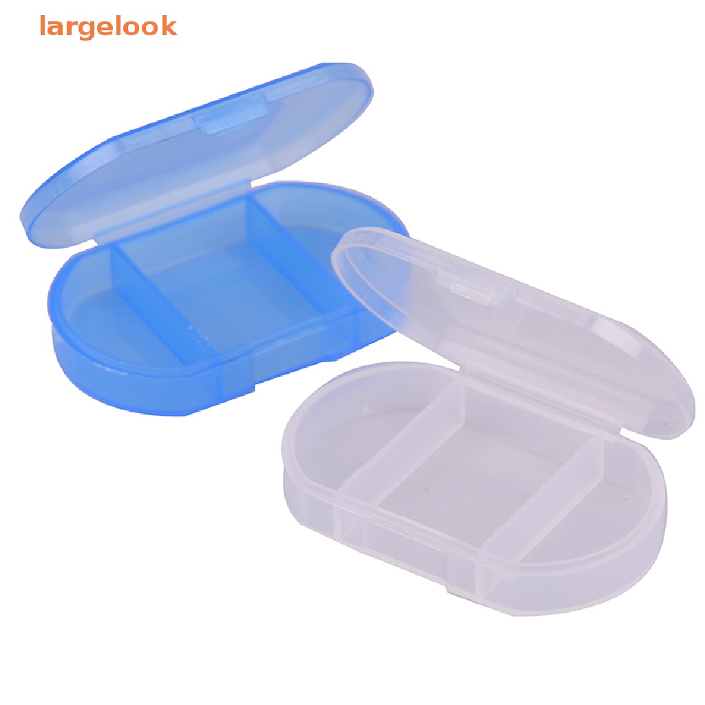 Hộp Nhựa Đựng Thuốc Mini 3 Ngăn Tiện Lợi