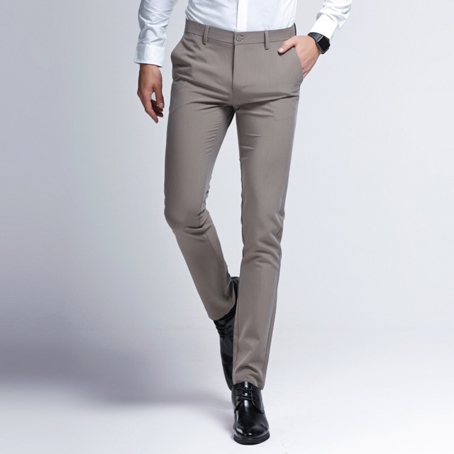Quần tây nam đen, xanh, dáng ôm body co giãn (bao đổi trả nếu không vừa ý)