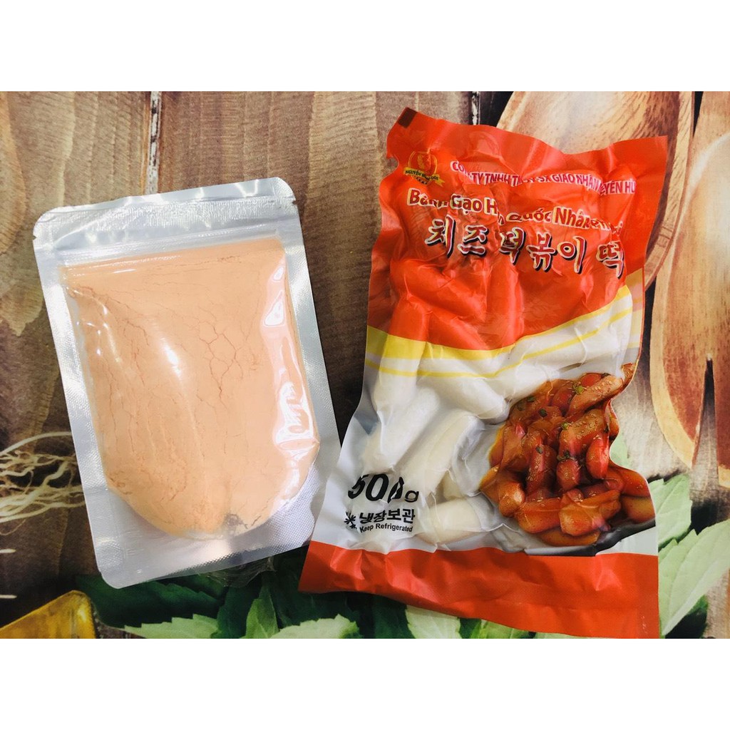 combo 500g bánh gạo đỏ mới + 100g bột phô mai siêu ngon.