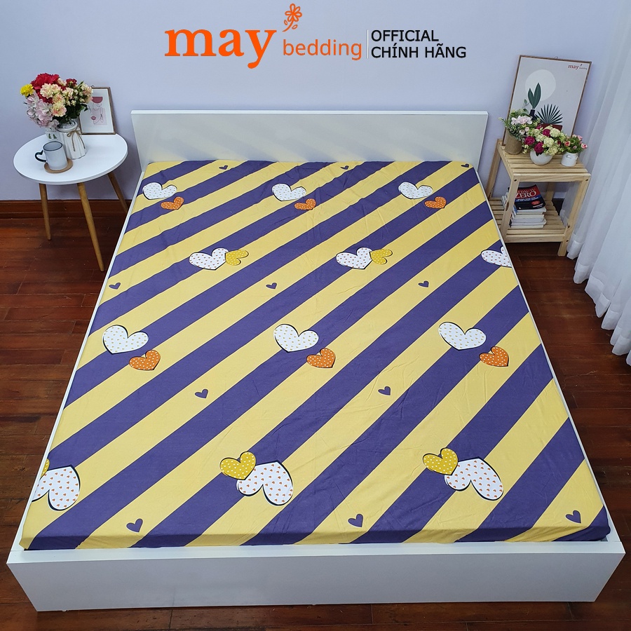 Ga chống thấm cotton May bedding drap chống thấm nước trải giường bọc đệm cho bé nằm trực tiếp