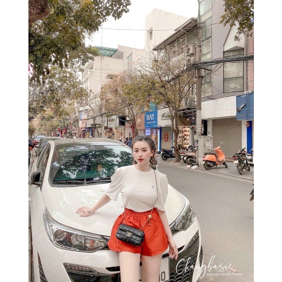 Quần sooc phồng 4 màu xinh xắn (kèm ảnh thạt,video)