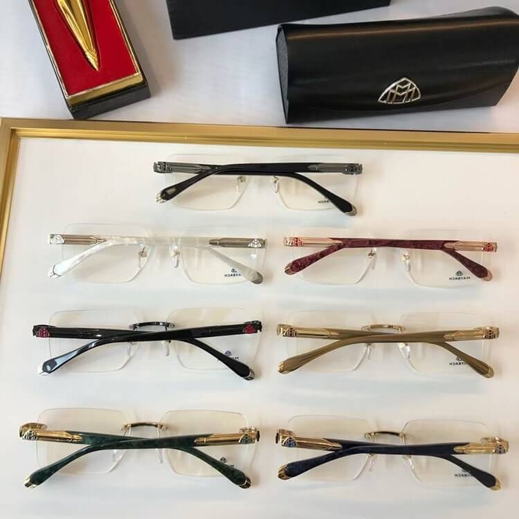 Kính khoan không viền, Cao Cấp, Gọng kính cận nam, Kim loại bọc nhựa, bảo hành 12 tháng - donghokinhmat168