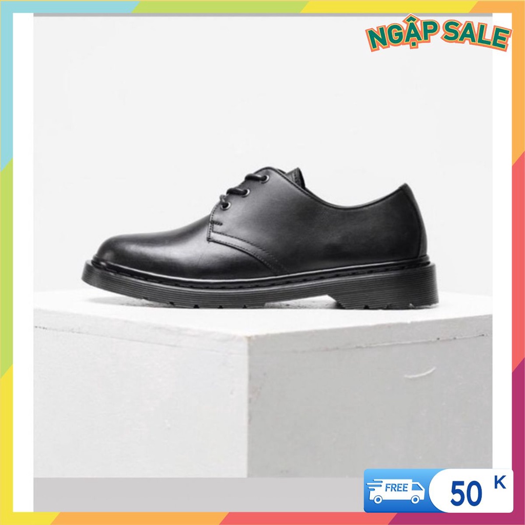 ❃GIÁ XƯỞNG❃ Giày Dr Martens  Classic Màu Đen da bò thật