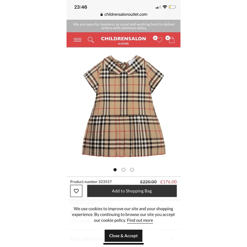 Váy xuất ko tag b.b.r