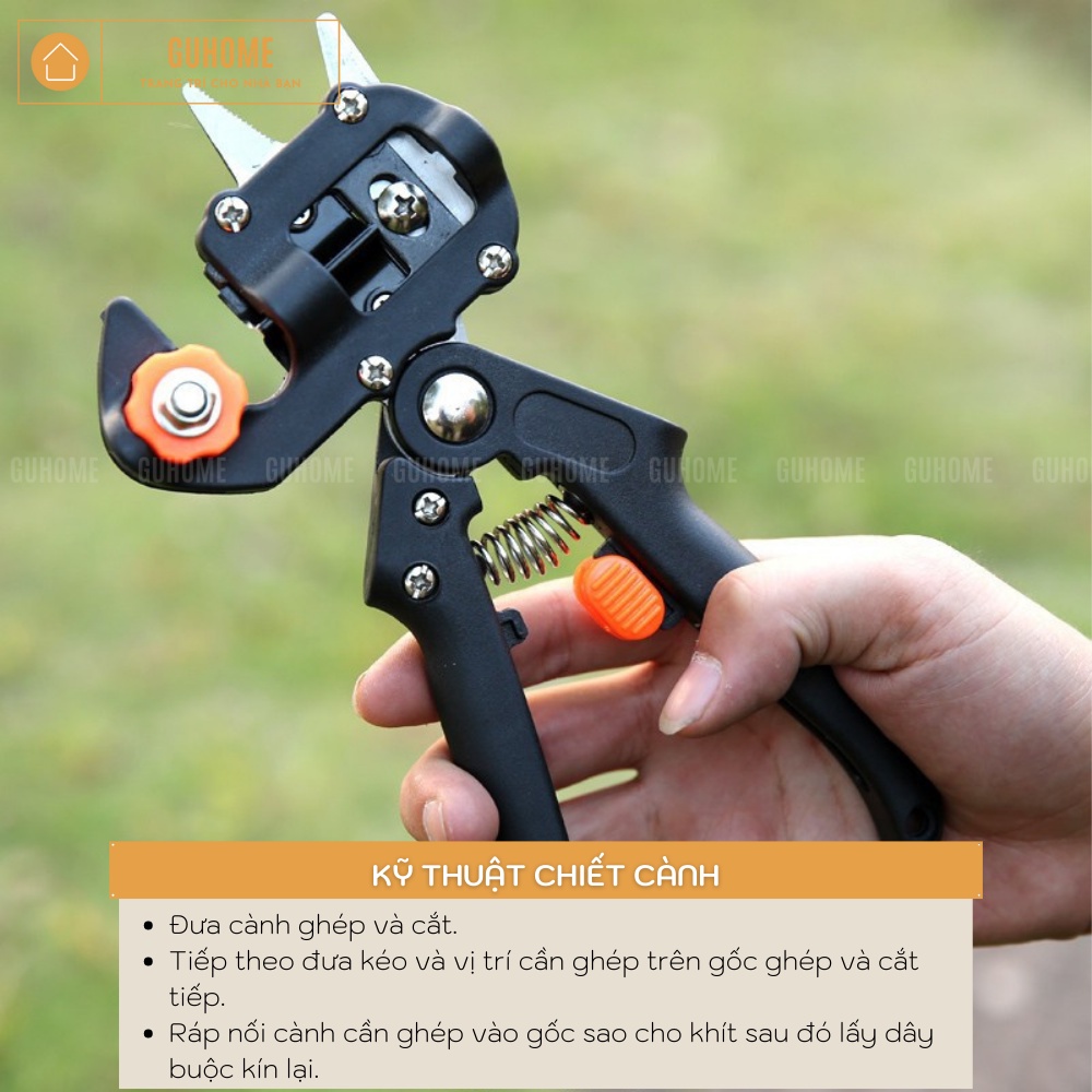 Kéo Chiết Ghép Cành Cây Đa Năng - Băng cuốn mối ghép cành