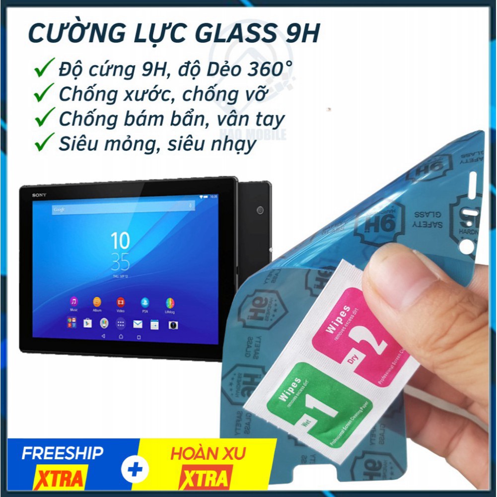 Dán cường lực dẻo nano 9H full màn Sony Z4 Tablet