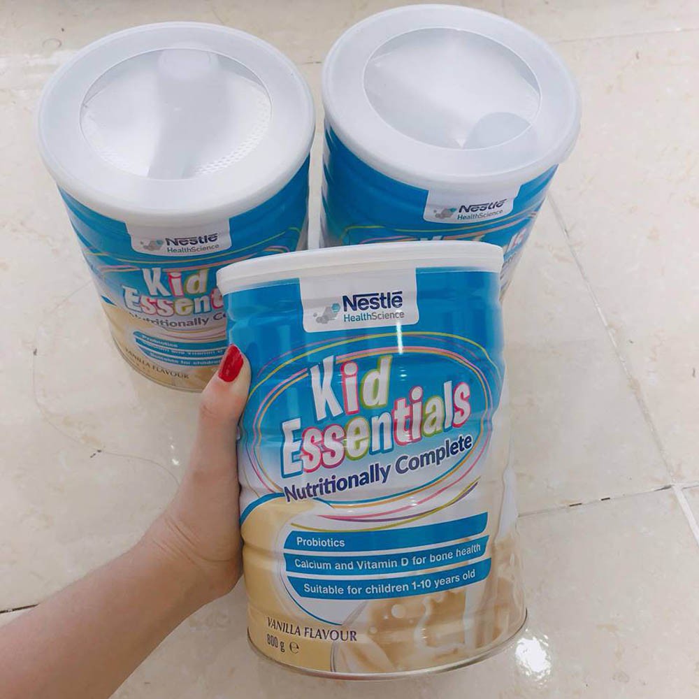 Sữa Kid Essentials Nội Địa Úc 800g, Giúp Phát Triển Chiều Cao Và Trí Não Của Bé