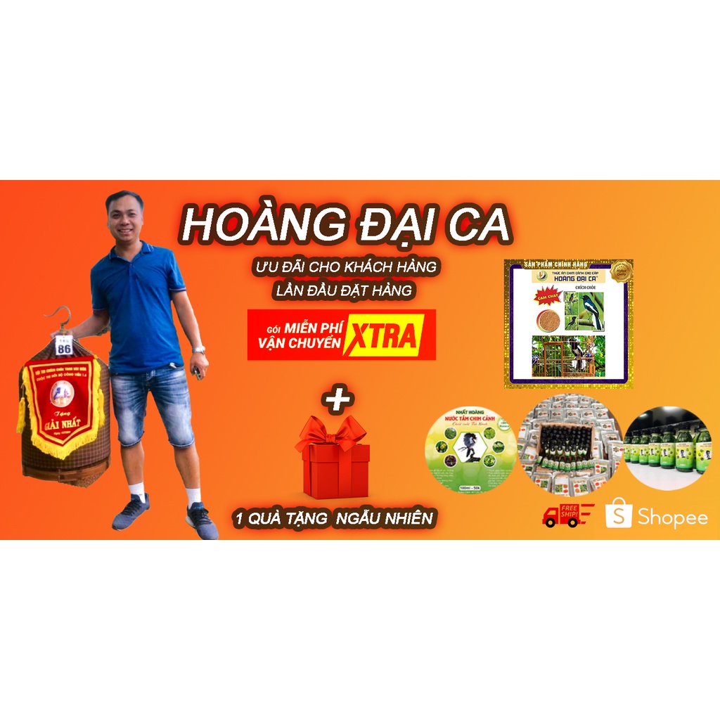 Cám Chim Khướu Hoàng Đại Ca, Cám Chất Gói dùng cho các loại chim khướu.