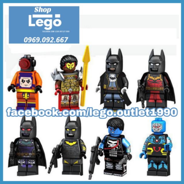 Xếp hình Siêu anh hùng và kẻ ác Vũ trụ Marvel Lego Minifigures POGO pg8154