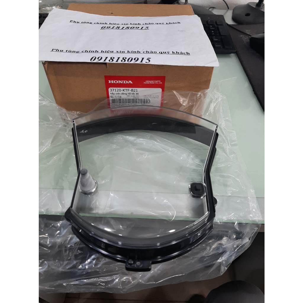 Nắp trên đồng hồ tốc độ mặt kính đông hồ sh nhập 2010-2012 honda