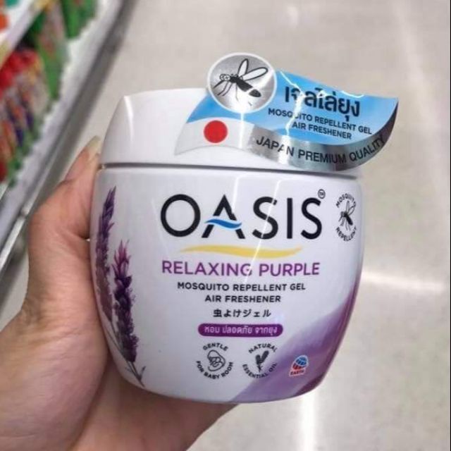 Sáp Thơm Đuổi Muỗi OASIS Thái Lan hộp 180g
