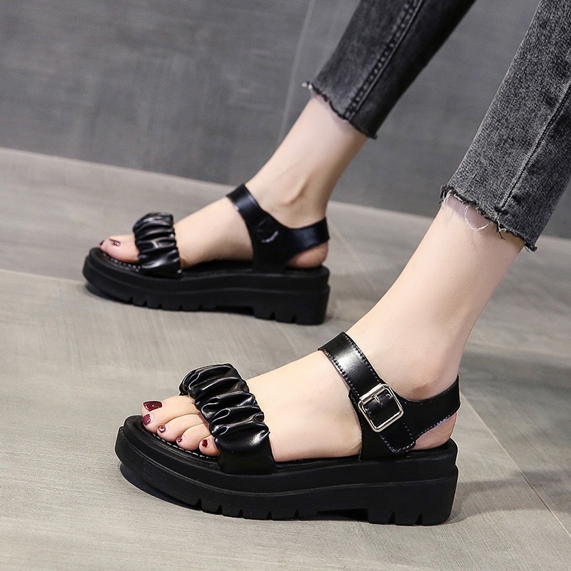 Giày Sandal Đế Dày Phong Cách Thời Trang Mới 2022 Dành Cho Nữ