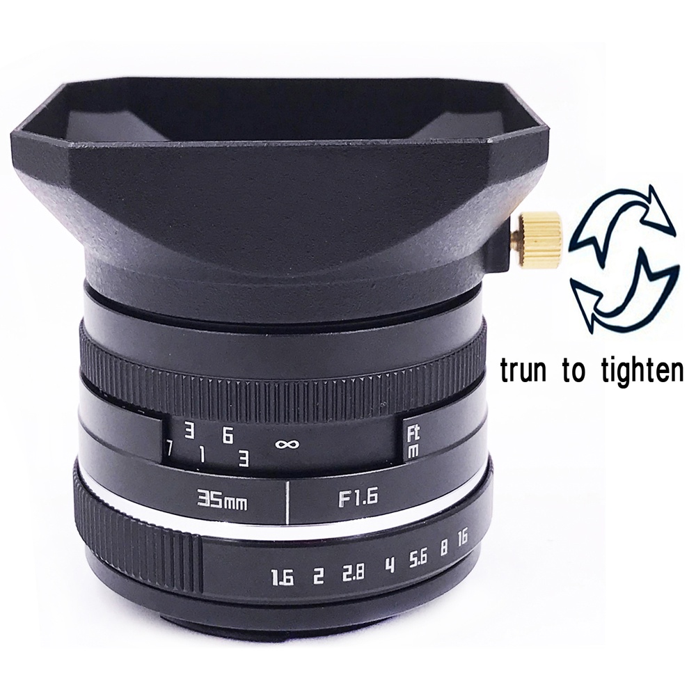 Loa Che Nắng Hình Vuông 37 39 40.5 43 46 49 52 55 58 mm Cho Ống Kính Máy Ảnh Fuji Nikon