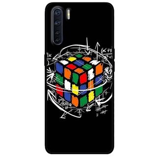 Ốp lưng Oppo Reno 3 / A91 - Reno 3 Pro - Reno 4 - Reno 4 Pro - Reno 5 - Reno 5 Pro mẫu Rubik Toán Học