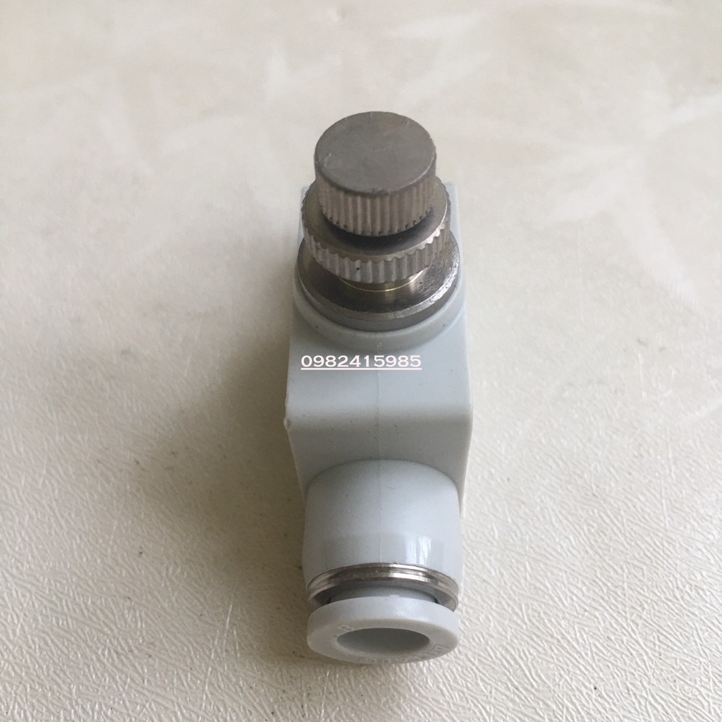 PSA8 Van tiết lưu 2 đầu ống 8 AirTac chính hãng Taiwan