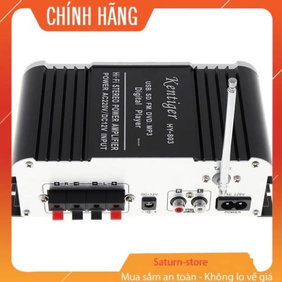 Amly mini Karaoke Kentiger HY 803, âm ly chơi nhạc âm thanh cực đỉnh, hàng nhập khẩu