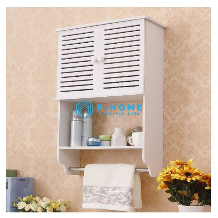 Tủ nhà tắm treo 2 tầng P-HOME | BigBuy360 - bigbuy360.vn