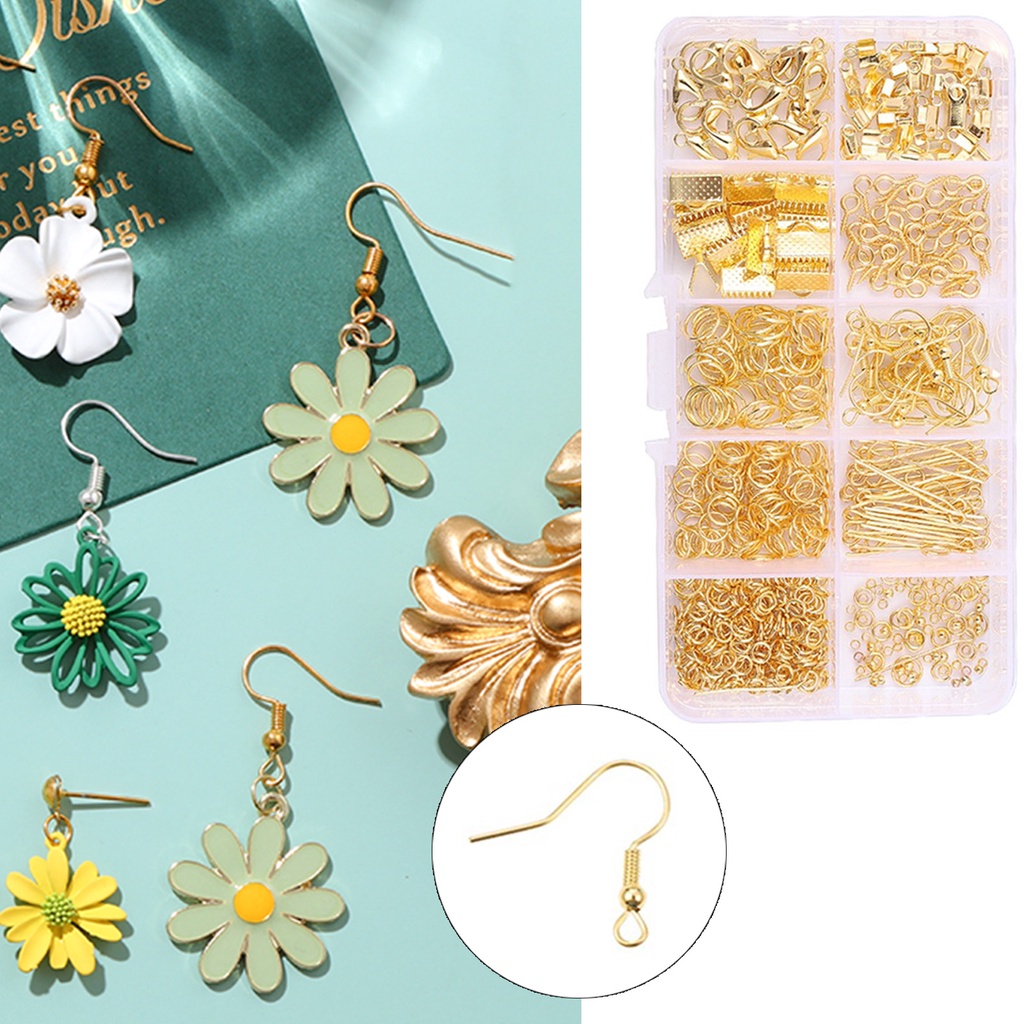 Bộ 710 Dụng Cụ Làm Trang Sức Bằng Kim Loại Đa Chức Năng Kèm Móc Tiện Dụng Cho Gia Đình