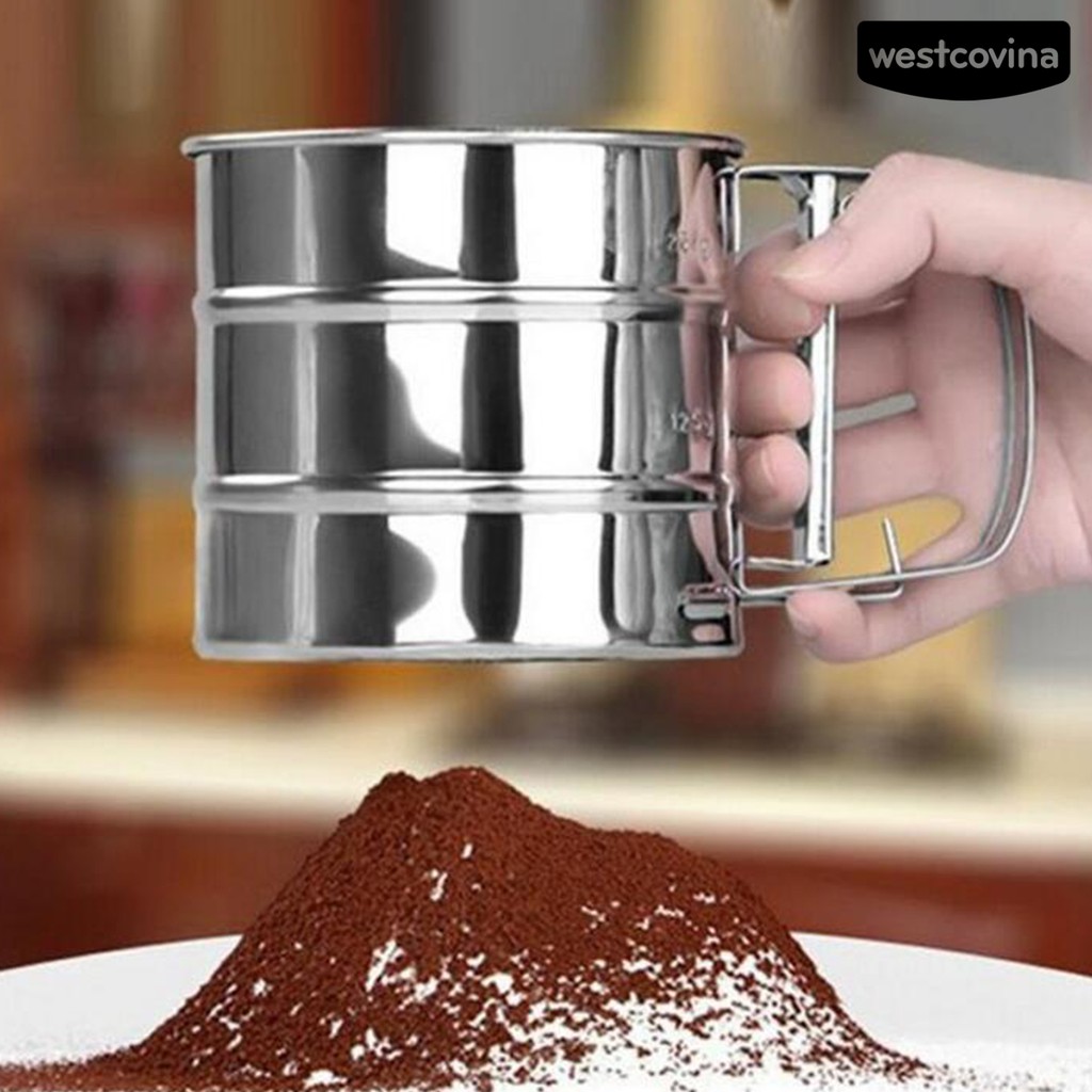 Lọ Rây Bột Bán Tự Động Bằng Thép Không Gỉ