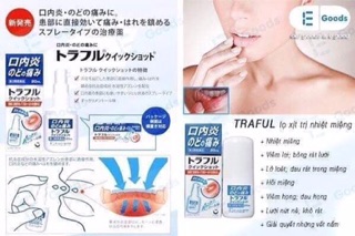 Thuốc xịt nhiệt miệng Nhật Traful