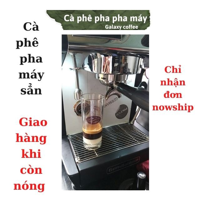 [Khuyến Mãi sốc] Chai 500ml Cà Phê Pha Máy Sẳn, Pha Được 10-12ly, Đắng Đậm, Thơm Đặc Biệt Nồng Nàn, Không chua- Galaxy