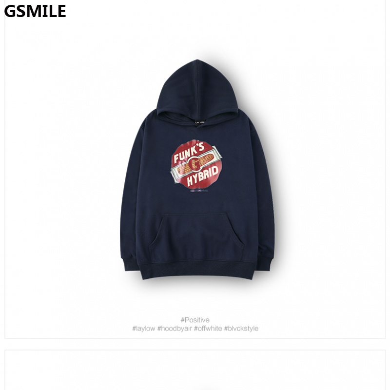 Áo Sweater Có Mũ Trùm Đầu In Họa Tiết Vải Nhung Dày Phong Cách Hàn Quốc