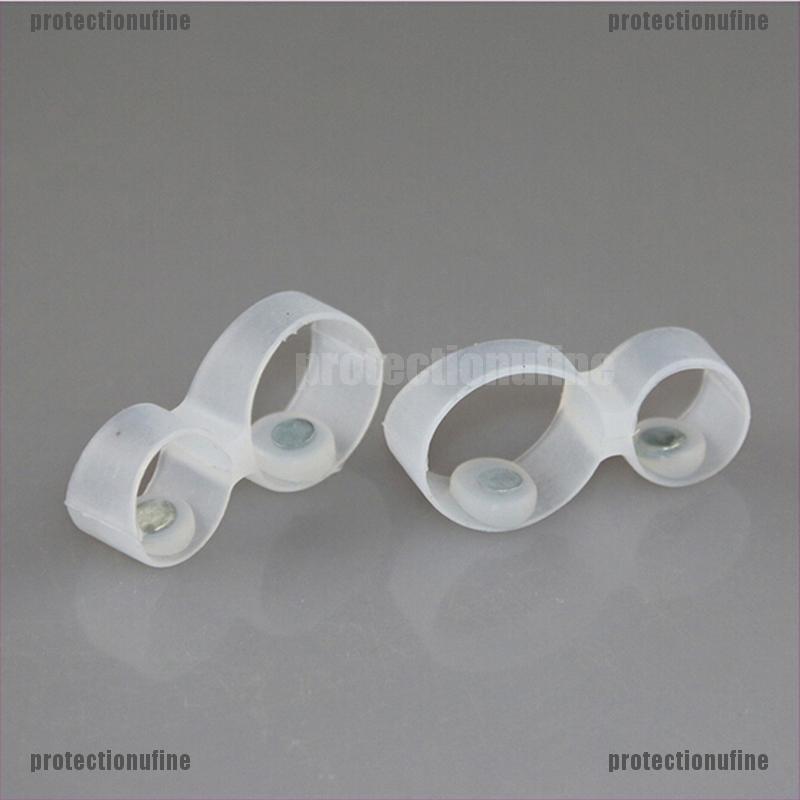 [Bảo Vệ tinh tế♥Vòng Silicon Đeo Ngón Chân Hai Đầu Mát Xa Giảm Cân