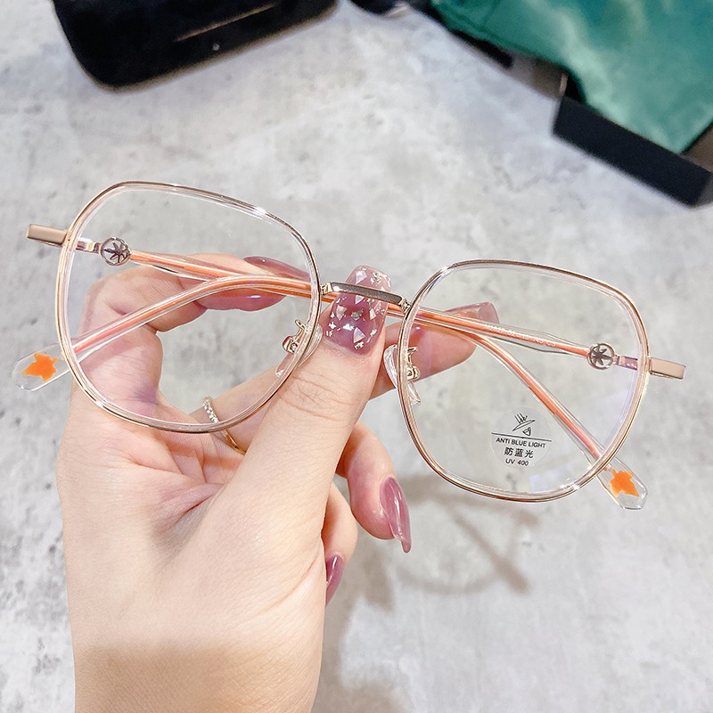 Mắt Kính Gọng Tròn Màu Xanh Dương Phong Cách Retro Thời Trang Jz2827 | BigBuy360 - bigbuy360.vn