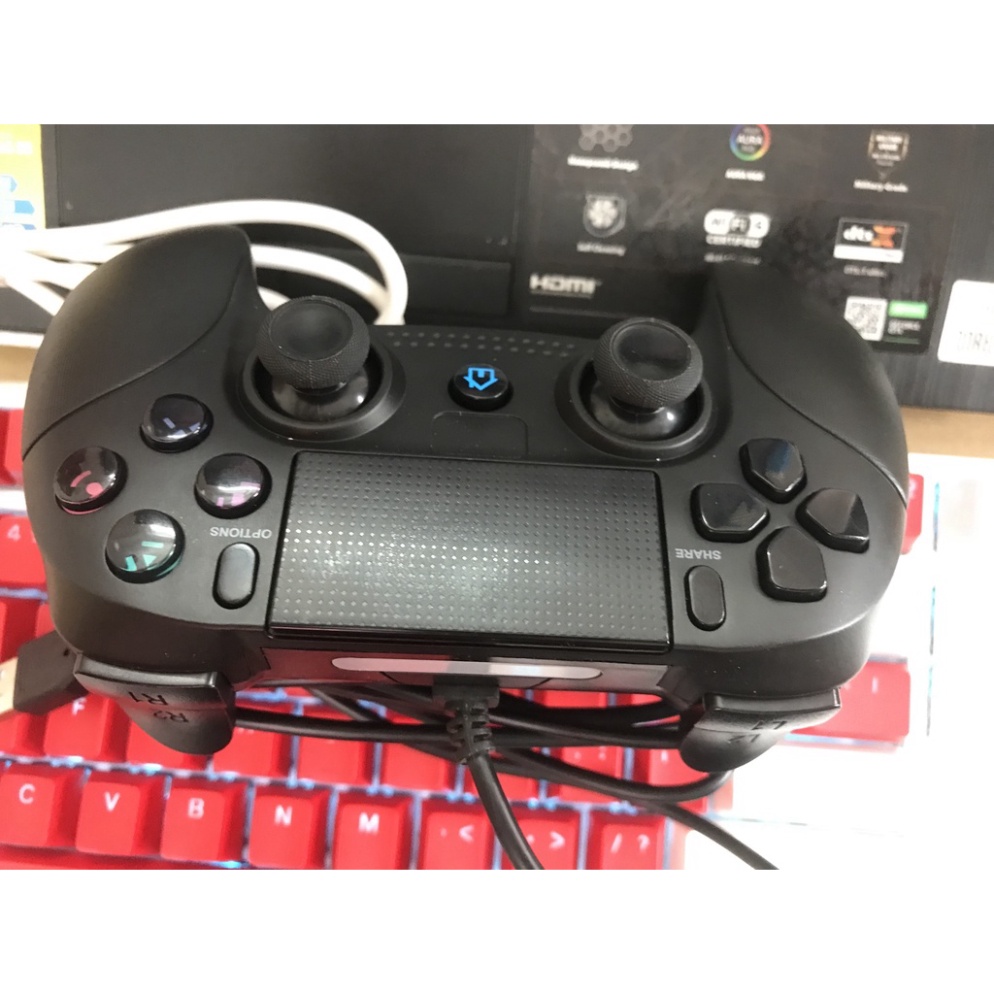 ✨HOT✨Tay cầm chơi game Wired Joystick P-4 có dây dài 2m2  Chế độ rung cực mạnh. Giá rẻ nhất thị trường